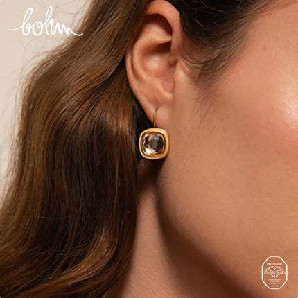 Boucles dormeuses Arwen - cristaux Swarovski® 10mm