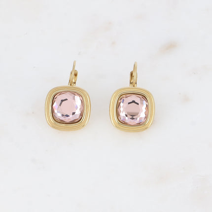 Boucles dormeuses Arwen - cristaux Swarovski® 10mm
