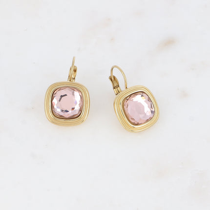 Boucles dormeuses Arwen - cristaux Swarovski® 10mm