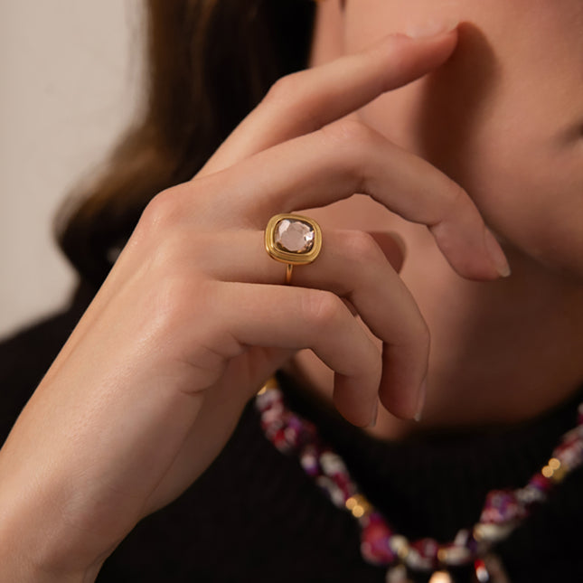 Bague Arwen - cristaux Swarovski® 10mm