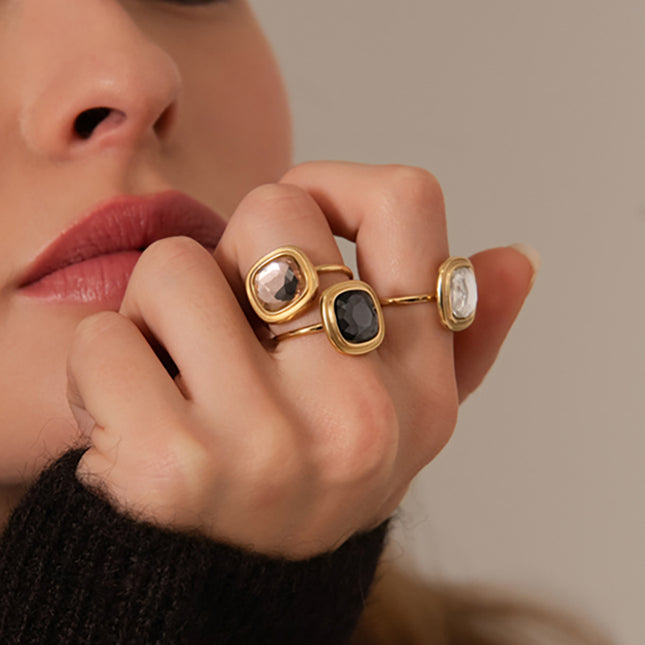 Bague Arwen - cristaux Swarovski® 10mm