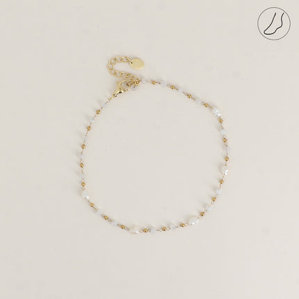 Chevillère Florinia - pierres naturelles, perles d'eau douce