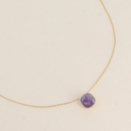 Collier Béa Stone - pierre naturelle 10mm