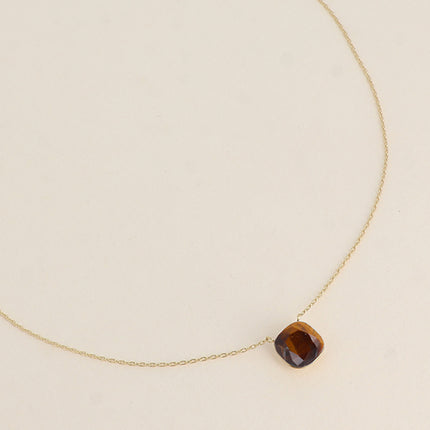 Collier Béa Stone - pierre naturelle 10mm