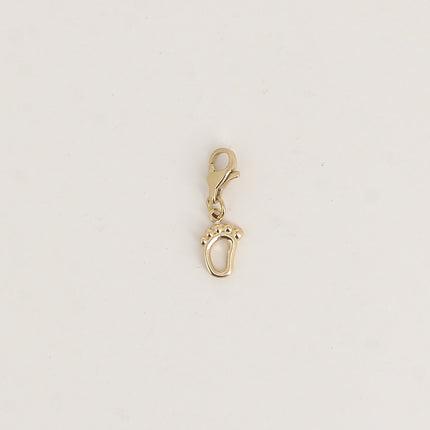 Charm - empreinte de pied ajourée