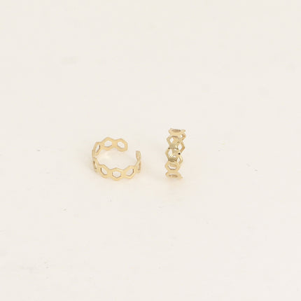 Earcuffs - nid d'abeille