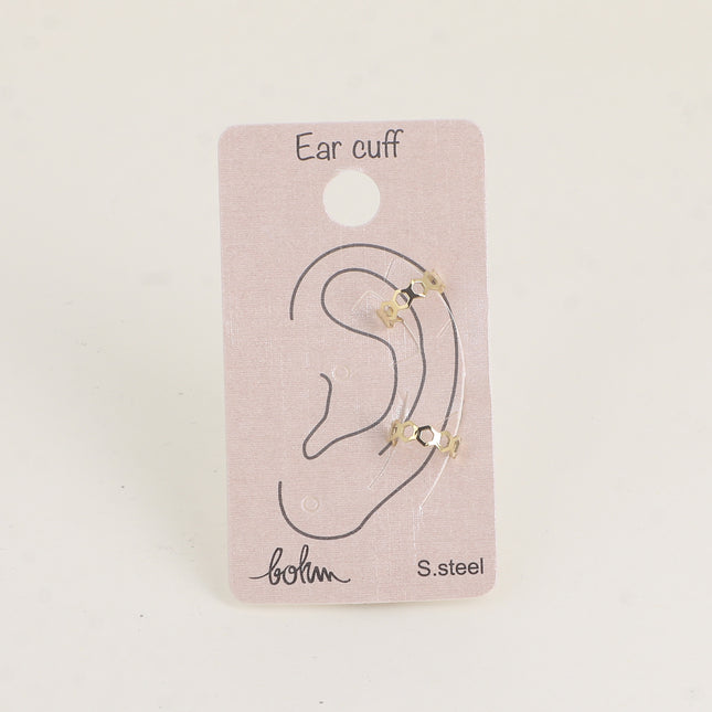 Earcuffs - nid d'abeille