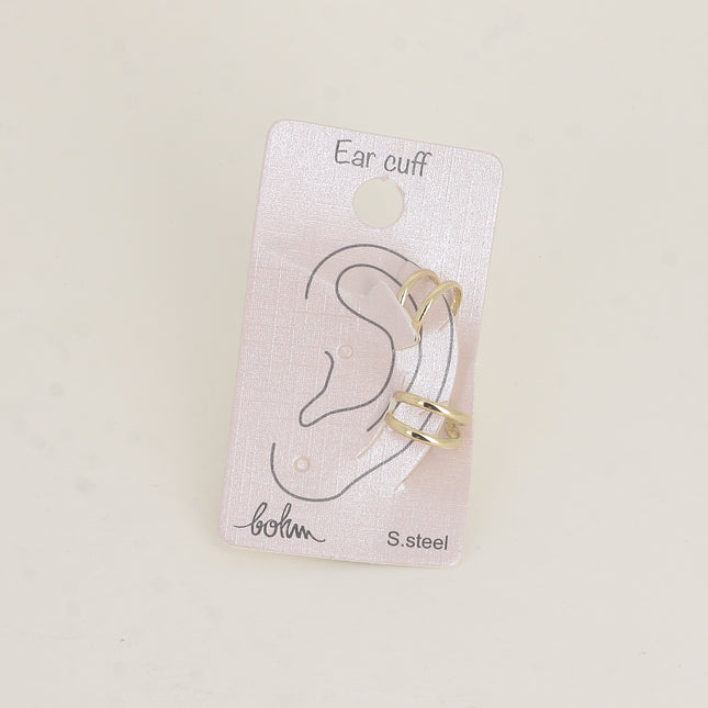 Earcuffs - 2 rangs simples