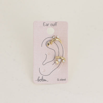 Earcuffs - anneau de 3 cristaux
