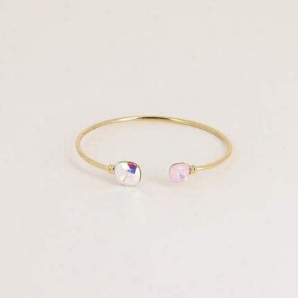 Jonc - orné de cristaux Swarovski® 10mm et 8 mm