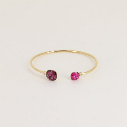 Jonc - orné de cristaux Swarovski® 10mm et 8 mm