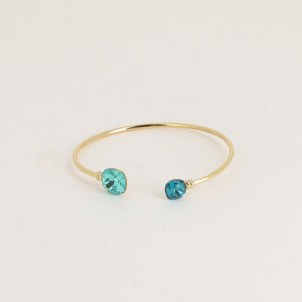 Jonc - orné de cristaux Swarovski® 10mm et 8 mm