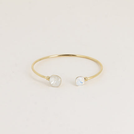 Jonc - orné de cristaux Swarovski® 10mm et 8 mm
