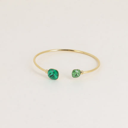Jonc - orné de cristaux Swarovski® 10mm et 8 mm