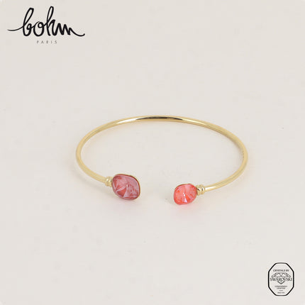 Jonc - orné de cristaux Swarovski® 10mm et 8 mm
