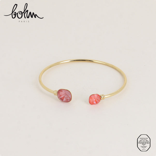 Jonc - orné de cristaux Swarovski® 10mm et 8 mm