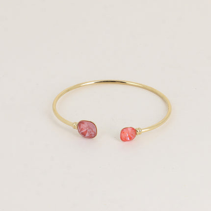Jonc - orné de cristaux Swarovski® 10mm et 8 mm