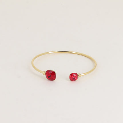 Jonc - orné de cristaux Swarovski® 10mm et 8 mm