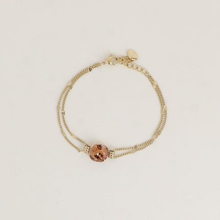 Bracelet - cristal 10mm - orné de cristaux Swarovski®