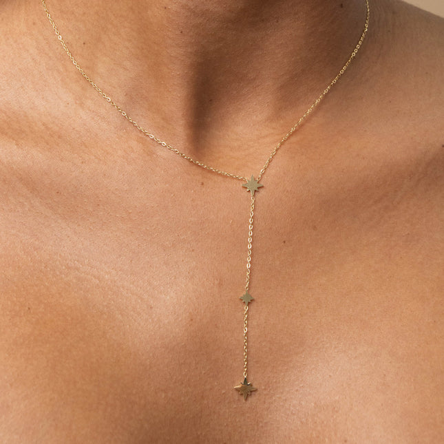 North Star Y-Necklace