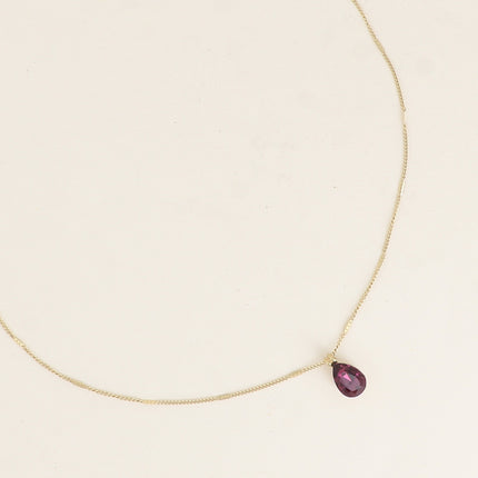 Necklace - adorned with Swarovski® drop crystals