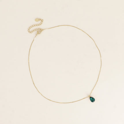 Necklace - adorned with Swarovski® drop crystals