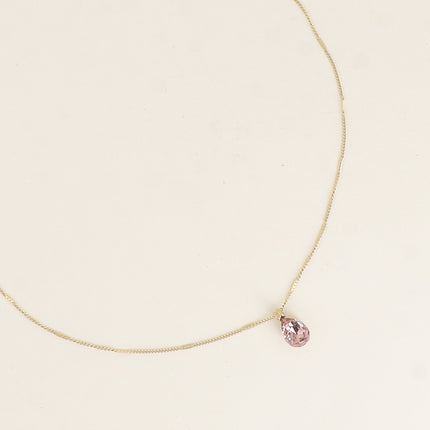 Necklace - adorned with Swarovski® drop crystals