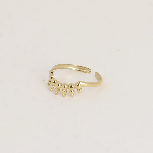 Bague - branches effet milgrain