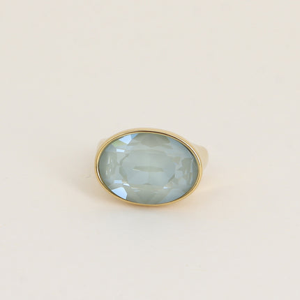 Bague - ornée de cristaux de Swarovski® ovale