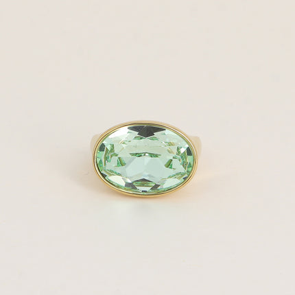 Bague - ornée de cristaux de Swarovski® ovale