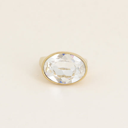 Bague - ornée de cristaux de Swarovski® ovale