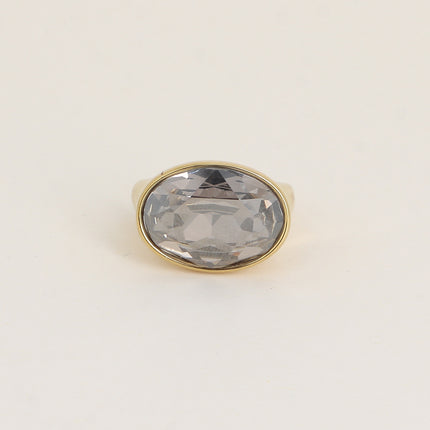 Bague - ornée de cristaux de Swarovski® ovale