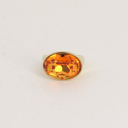 Bague - ornée de cristaux de Swarovski® ovale