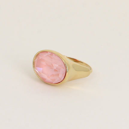 Bague - ornée de cristaux de Swarovski® ovale