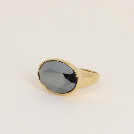 Bague - ornée de cristaux de Swarovski® ovale