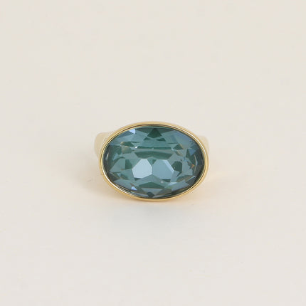 Bague - ornée de cristaux de Swarovski® ovale