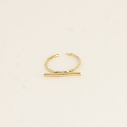 Bague fine - barre