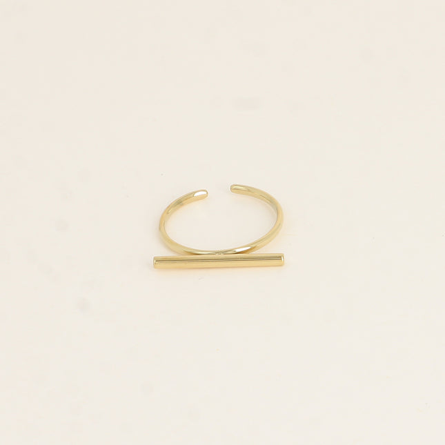 Bague fine - barre
