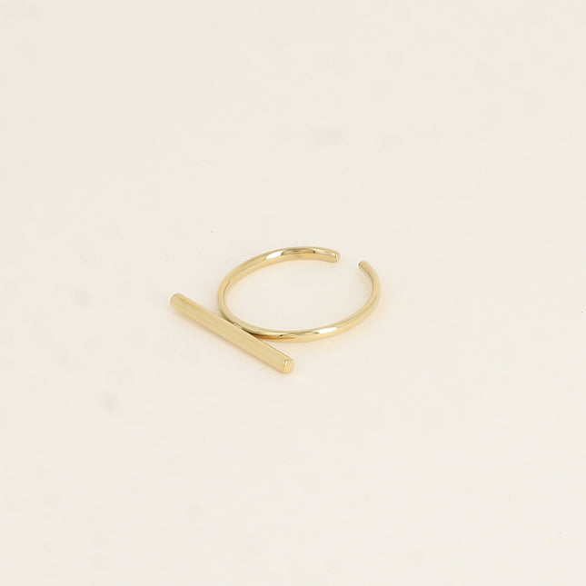 Bague fine - barre