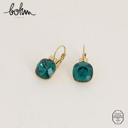 Boucles dormeuses - cristal de Swarovski® 12mm