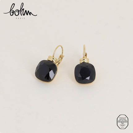 Boucles dormeuses - cristal de Swarovski® 12mm