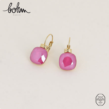 Boucles dormeuses - cristal de Swarovski® 12mm