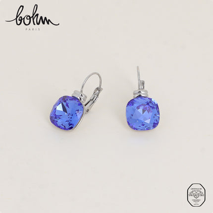 Boucles dormeuses - cristal de Swarovski® 12mm