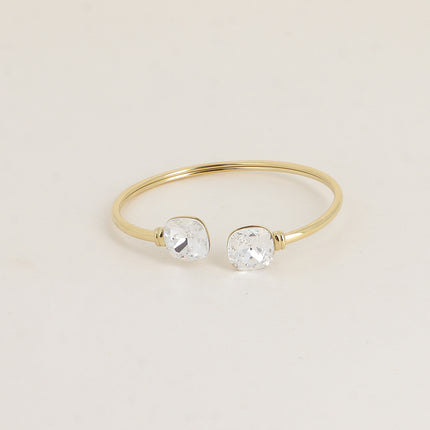 Jonc New Léa - orné de cristaux Swarovski® 12mm