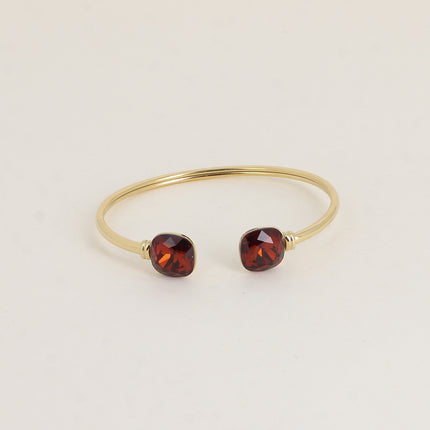 Jonc New Léa - orné de cristaux Swarovski® 12mm