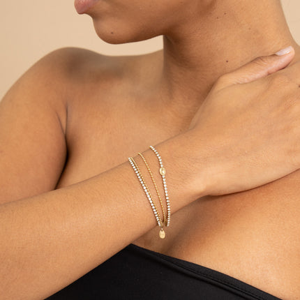 Bracelet - river and oval chain