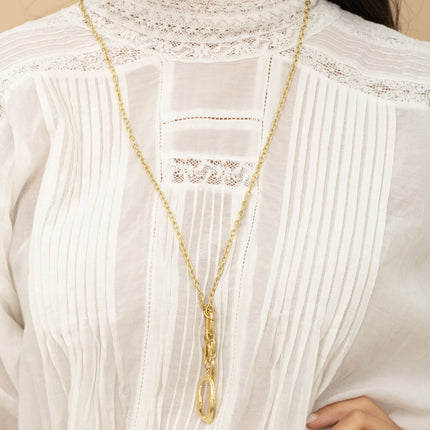 Necklace - starfish, fish, and cowrie