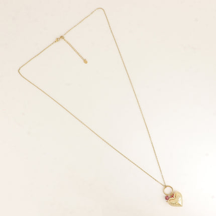 Sautoir - pendentif coeurs