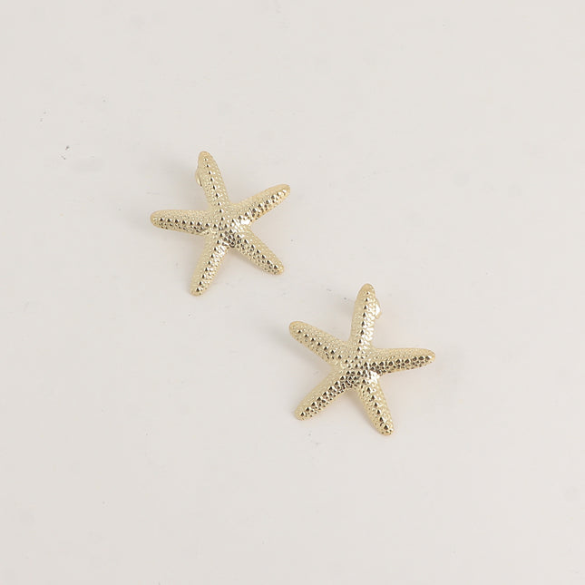 Boucles puces - étoile de mer