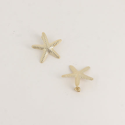 Boucles puces - étoile de mer